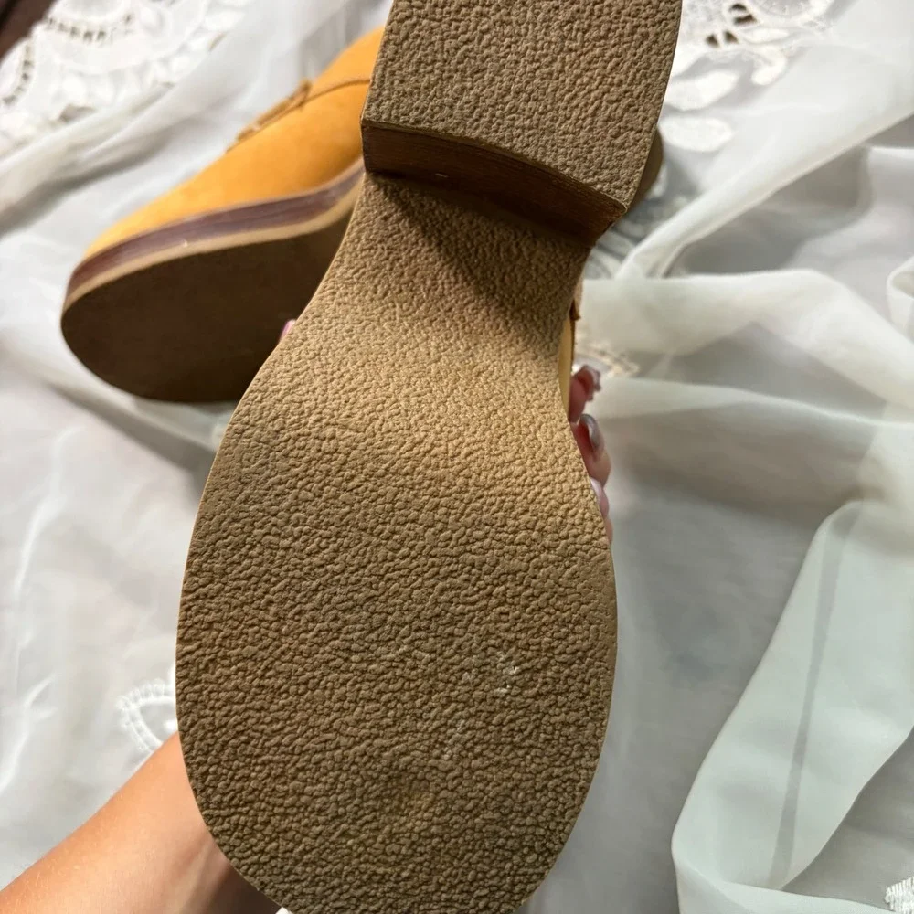 Insane RARE Y2K Candies Vintage 90s Chunky Platform Oxfords Block Heel 8.5 M